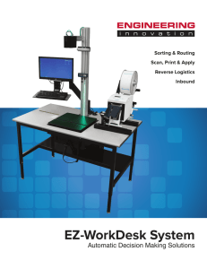 EZ-Workdesk Brochure - Engineering Innovation