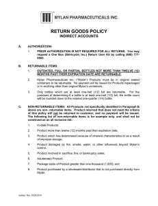 return goods policy