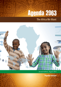 Agenda 2063 - African Union Commission Archives
