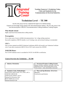 Technician (TE300) - Integrated Technologies Corporation!