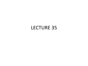 LECTURE 31