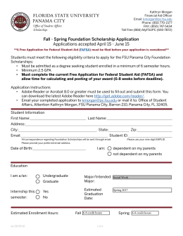 Florida state university essay