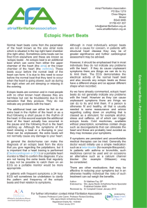AFA Ectopic Heart Beats.indd