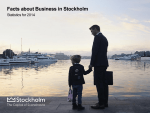 Facts about Business in Stockholm