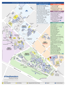 Campus Map - UT Southwestern, Dallas, TX