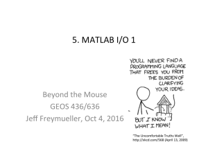 5. matlab i/o 1 - Jeff Freymueller