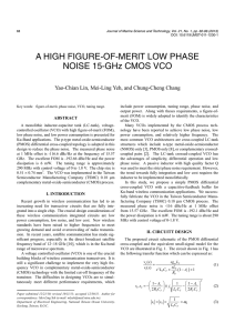 A HIGH FIGURE-OF-MERIT LOW PHASE NOISE 15