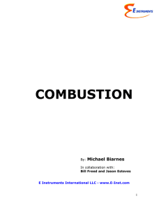Combustion - E Instruments