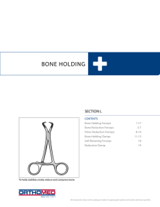 bone holding - Orthomed Inc.