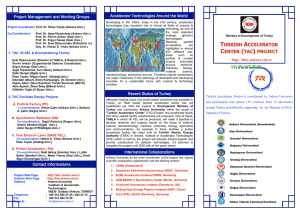 turkish accelerator center (tac) project