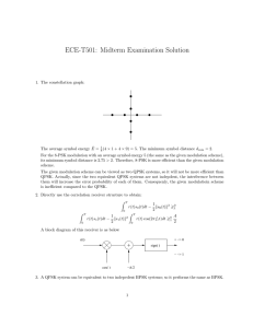 ECE-T501: Midterm Examination Solution