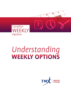 Understanding weekly options