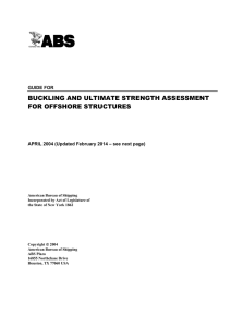 buckling and ultimate strength assessment for offshore