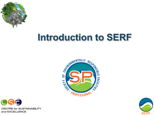 Introduction to SERF