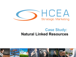 Case Study: Natural Linked Resources