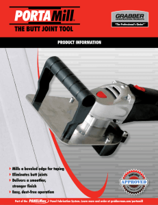 THE BUTT JOINT TOOL