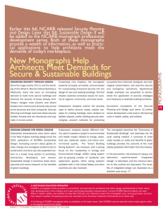 New Monographs Help Architects Meet Demands for Secure