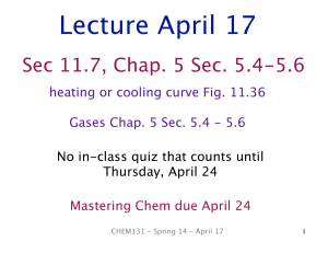 CHEM131 Lecture 4-17-14
