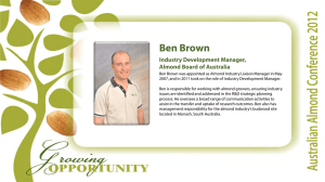 Ben Brown - Almond Board Australia