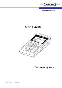 Cond 3210 - Global Water Instrumentation