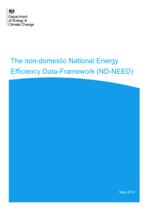 The non-domestic National Energy Efficiency Data