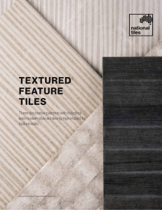 textured feature tiles