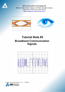 Tutorial Note #3 - SHF Communication Technologies AG
