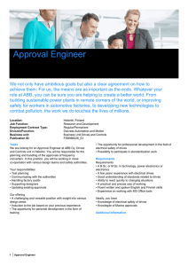 Approval Engineer