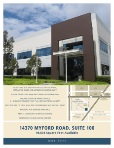 14370 myford road, suite 100 - Irvine Company Offices for rent