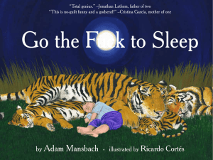 Go the F to Sleep - Parenting Express