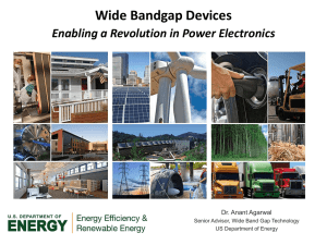 Wide Bandgap Devices