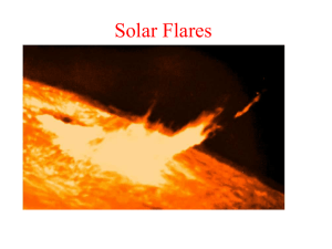 What is a solar flare?