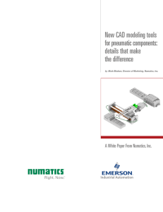 New CAD modeling tools for pneumatic components: details