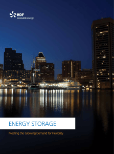 Energy Storage - EDF Renewable Energy