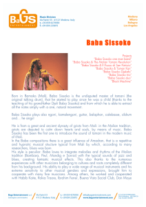 Baba Sissoko - Bags Entertainment