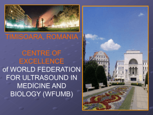 TIMISOARA, ROMANIA CENTRE OF EXCELLENCE of WORLD