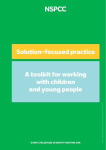 Solution-focused practice toolkit: helping professionals use