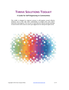 thrive solutions toolkit