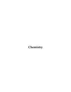 Chemistry - Clemson University