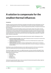 A solution to compensate for the smallest thermal