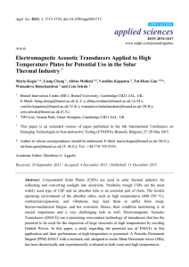 Electromagnetic Acoustic Transducers Applied to High Temperature