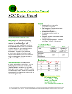 SCC Outer Guard - Superior Corrosion Control