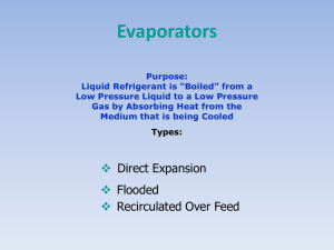 Evaporators