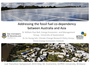 Addressing the fossil fuel co-dependency between