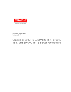 SPARC T5 -8 and SPARC T5