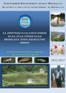 Khasi - Meghalaya State Aquaculture Mission