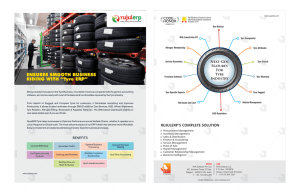 ENSURES SMOOTH BUSINESS RIDING WITH “Tyre ERP”