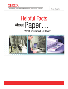 Helpful Facts About Paper