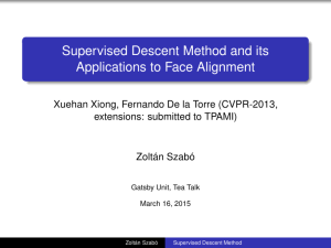 Supervised Descent Method and its Applications to Face Alignment