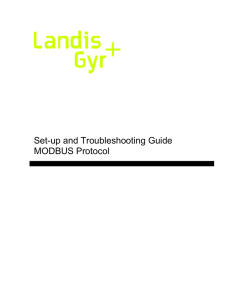 Modbus Setup and Troubleshooting Guide